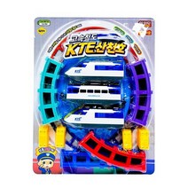 고속철도 KTE 산천호 기차 레일 세트