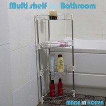 LYT181517 4단 욕실용품 수납정리대 싱크대코너장, 1