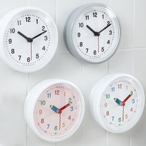 국산 무소음 흡착식 방수 욕실시계 화장실시계, 02 모던 그레이