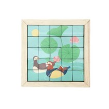 우드타일 티코스터 민화 만들기 재료 키트 초등저 방과후학습 미술준비물 DIY, 어화도