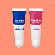 바세린 립밤 2종 인텐시브 케어 립에센스 수분보호막 립밤 10ml 2개, 체리 10ml 2개