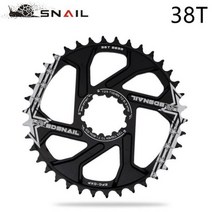 자전거 스프라켓 크랭크 GXP MTB 산악 3/6mm 오프셋 30T/32T/34T/36T/38T 크라운 체인 링 Sram11/12S NX XX XO GX GXP11 부품102250, 3mm offset black 38T