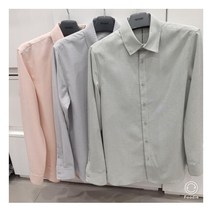 [애드호크(ADHOC)] (HW7LS06) 애드혹 ) 시원한 소재 파스텔톤 셔츠 HW7LS