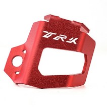오토바이 부품오토바이 액세서리 CNC 알루미늄 후면 브레이크 오일 컵 보호대 커버 Benelli TRK 502X Leon, 08 Red-TRK