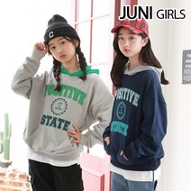 주니걸즈 포지티브후드 티셔츠