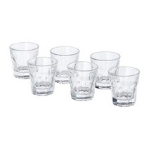 이케아 포칼 스납스잔 6P 50ml 투명 높이5cm 유리