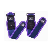 EoZ VR 트래커용 스트랩 손목 팔꿈치 발등용 2개 세트 내경 22cm_28cm Purple VRChat 일본발송