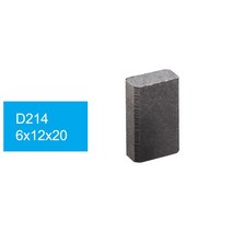 Jumpasit-슬립 링 홀더 전기 모터 사용 카본 브러쉬 6x12x20 J204 J164 D214, 03 4pcs D214 6x12x20