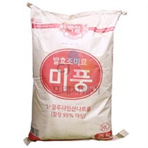 백설 미풍 (L-글루타민산나트륨99%이상 25kg), 25kg