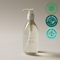 아로마티카 95% 유기농 알로에 베라 젤, 500ml, 2개