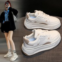 화이트 슈즈 슬립온 플랫 슈즈 캐주얼 슈즈