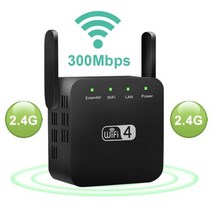 라우터 JCKELAC1200 와이파이 리피터 부스터 5G 1200M 익스텐더 앰프 신호 액세스 포인트 무선 어댑터, 300M 2.4G Black_EU 플러그