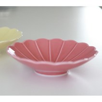 일본 오다포터리 코토하나 복수초 16cm 볼 1P, 레드