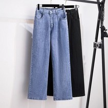 통통 여성 하체비만 청바지 30대 키작녀 미시 날씬해보이는 데님 팬츠 7XL