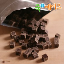 쿡앤베이크 크기가 큰 청크 초코칩 king큐브 (용량선택), 10개, 500g