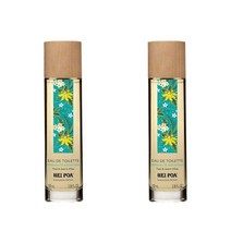 (프랑스직배) 헤이포아 오드뚜왈렛 티아레 & 자스민 워터 향수 100ml 2팩 Hei Poa Eau De Toilette Tiare & Jasmin dEau