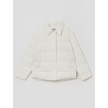 에잇세컨즈 RECYCLE 아이보리 에센셜 경량 패딩 322138HY10