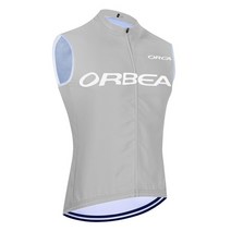 트레일 러닝조끼 Orbea Orca 사이클링 팀 저지 남성용 자전거 윈드 브레이커 사이클링 의류 민소매 자전거 저지 Tshirt