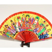 이화 한국무용 무당춤용 무당부채-12불