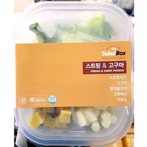 x12개 간편식 스트링 고구마 샐러드 소스포함 200g 스트링치즈/고구마샐러드/샐러드/셀러드/즉석식품간편식/즉석요리/즉석조리식품/즉석조리/간단음식, 단일 수량