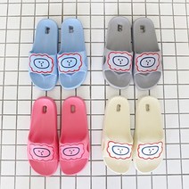 브런치브라더 라이언 욕실화 로마네 미끄럼방지 낮은 화장실 슬리퍼, 블루 250mm