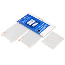 2 in1 LCD 스크린 보호 필름 상단 하단 투명 표면 가드 보호기 새 3DS XL/LL 3DS XL/3DS LL에 대한 피부 커버