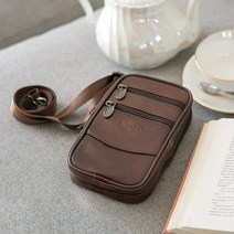 남성용 빈티지 미니 가죽 스마트폰백 사코슈백 남성핸드백 남성미니가방 남자핸드백 남자크로스가방 세련된