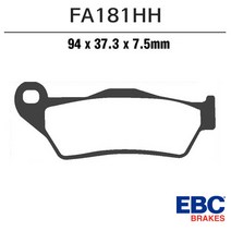 EBC 15- 멀티스트라다1200 리어 브레이크패드 FA181HH