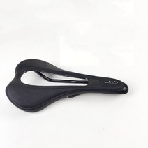산마르코안장 초경량 판매 전체 탄소 남자 웨이브 도로 레이싱 자전거안장, 검은 광택