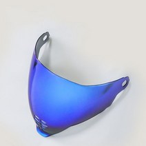 풀페이스헬멧 바이크헬멧 ICON airflite용 Airflite 헬멧 바이저 오토바이 렌즈 Fliteshield 미러 교체 페이스 실드 액세서리, Blue