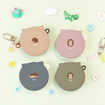 주문제작 고슴도치 엘지 톤프리 케이스 키링증정 HBS-TFN4 TFN5 TFN6 TFN7, 톤_프리_케이스_고슴도치_핑크, 하단케이스_블랙
