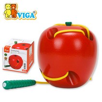 비가 실꿰기2종 사과 치즈 감각놀이 소근육발달, 실꿰기치즈