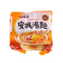 간편식 농심 안성탕면 5개입, 1, 본상품선택