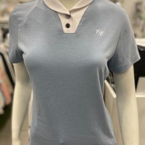 엘르골프 여성 에리변형 티셔츠