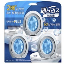 페브리즈 비치형 플러스 화장실용 상쾌한 비누향 3p, 13개, 6.3ml