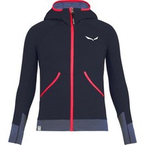 살레와 푸에즈 하이브리드 후드 집업 키즈 네이비 블레이저