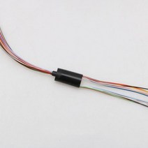 슬립링 전자 모터 기어 Slipring Dia.12.5mm 18CH 2A 미니 전도성 모니터링 슬립 링 전기 브러시 커넥터 DIY 용 로터리 수집 조인트, U type 12.5mm 18CH