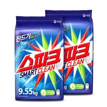 애경 대용량 스파크 9.5kg 분말세제, 1개