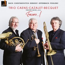 [CD] Trio Caens-Cazalet-Becquet 피아노와 금관 트리오로 만나는 바흐 / 풀랑 / 쇼스타코비치 / 피아졸라 (J.S.Bach / Po..., Indesens, CD