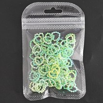 네일파츠 네일스톤100 개/가방 한국 구멍 장식 하트 진주 모직 네일 Charms11mm 졸업 컬러 사랑 디자인 부, 09 3
