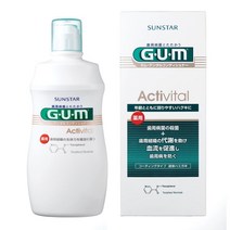 GUM 검 엑티비탈 컨디셔너 가글액 AN, 6개, 430ml