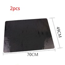 2pcs의 차량 보호 스티커 측면 및 후면 창 자동차 선 스크린 스티커 UV 스티커 보호, 70 * 49cm.