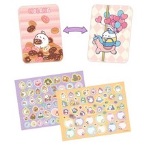 몰랑 색칠하기도안 색칠공부 스티커 취미 집중력향상