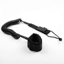 Surf sup 10 피트 발목 가죽 끈 서핑 탄성 코일 스탠드 패들 보드 다리 로프 서핑 보드 발목 가죽 끈, 7mm 10피트 가죽끈, 02. 7mm 10ft leash