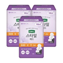 디펜드 스타일패드 여성용 참숯 중용량24p - 2개, 3개, 24매