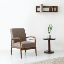 DESA 1인용 패브릭소파 클래식, 모카브라운 1811.6953