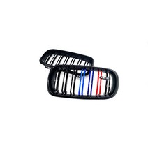 BMW F15 X5 그릴 F16 X6 그릴 유광 블랙 카본 M퍼포먼스 튜닝 드레스업 X5M X6M 00162, 2번 3색 블랙 그릴