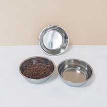 반려동물 스텐 식기 밥그릇 물그릇, 반려동물 식기그릇-스텐