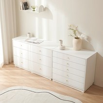 [2만원 즉시할인][스칸디아] 알토 디자인 디자인 3단&5단&6단 서랍장, 화이트