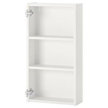 이케아 엔헤트 벽수납장+선반2 화이트 40x15x75cm 파티클보드